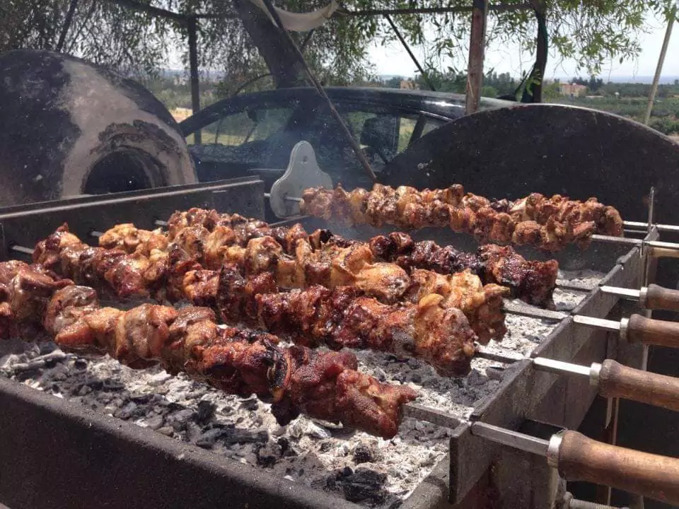 Spilies Tavern Bar in Coral Bay, Paphos, featuring a cozy outdoor seating area